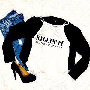 NEW Killin’ It • All Day • Every Day (Lg/White)